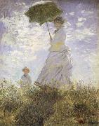 Claude Monet, The Walk,Lady iwth Parasol